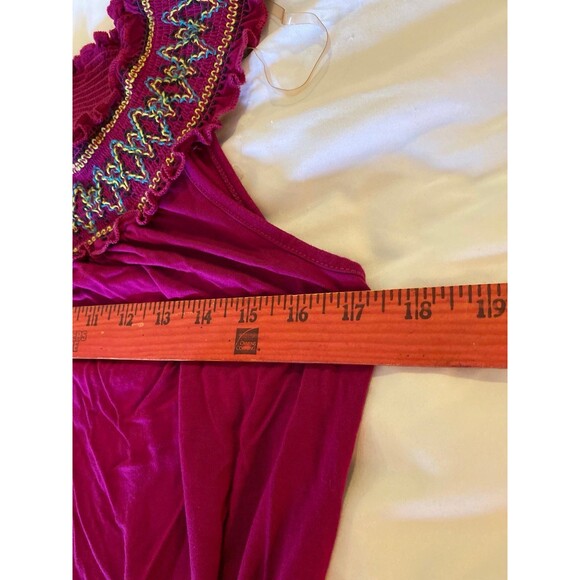 Spence Womens Swimsuit Coverup Dress  Size Small Fuchia  Pool Beach Vacation - Picture 9 of 10